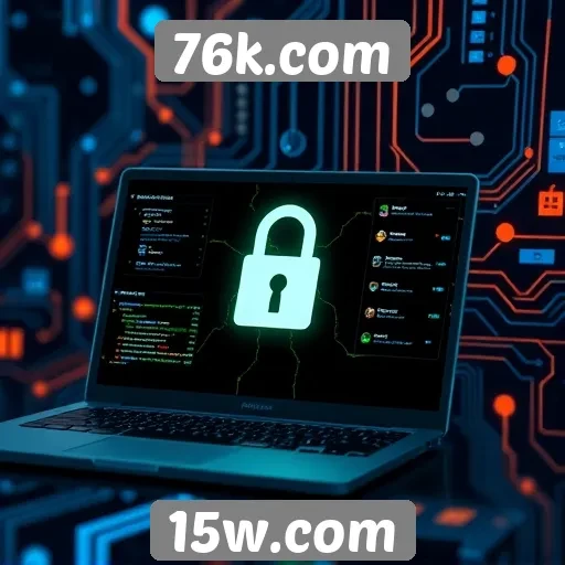 Recursos de segurança no site 76k.com são destacados