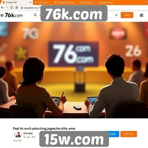 Estudo sobre a experiência do usuário em 76k.com